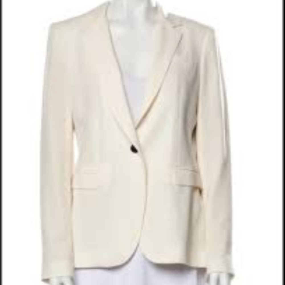 H&M cream blazer